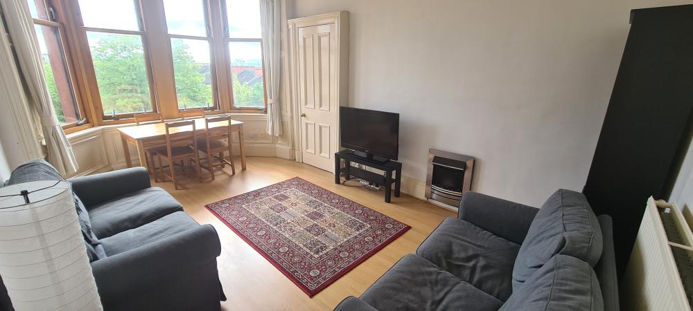 Furnished 2 Bed Flat, Partick Main Photo